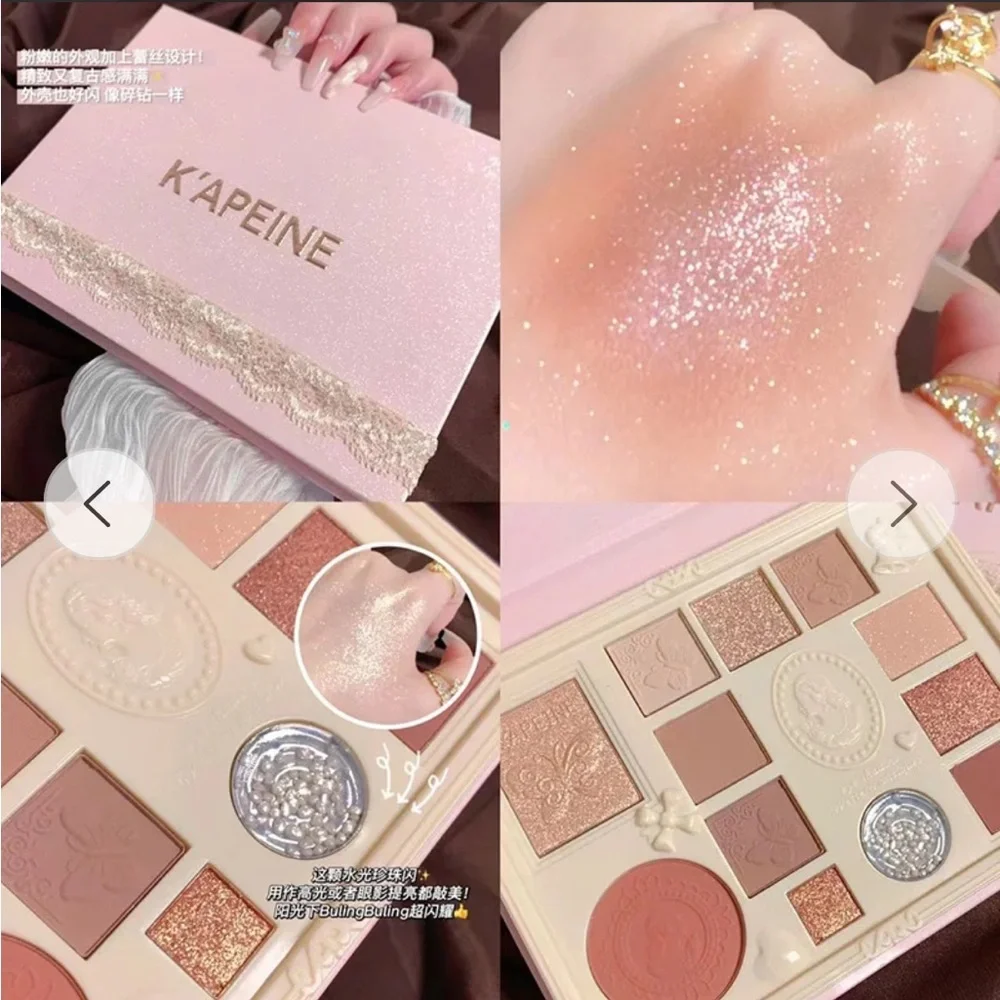 K'Apeine Capel Angel Mysterious embossed eyeshadow palette